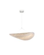 ΦΩΤΙΣΤΙΚΟ ΚΡΕΜΑΣΤΟ TYVEK ΜΟΝΟΦΩΤΟ LED 15W 675Lm 3000K Φ600mm ΛΕΥΚΟ ARTE ILLUMINA NEFI Eurolamp 144-24152