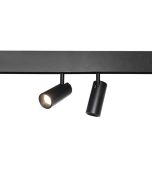ΣΠΟΤ ΜΑΓΝΗΤΙΚΗΣ ΡΑΓΑΣ LED 18W 24° 3000Κ CX20-SD03 ΜΑΥΡΟ Eurolamp 145-59935