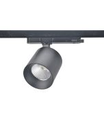 ΣΠΟΤ ΡΑΓΑΣ DIMMING LED 28W 4000K TRIAC 4 ΓΡΑΜΜΩΝ ΜΑΥΡΟ PRO Eurolamp 145-59331