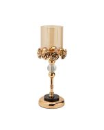 ΚΗΡΟΠΗΓΙΟ ΜΕΤΑΛΛΙΚΟ ΧΡΥΣΟ 35cm Eurolamp 819-01875