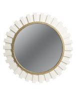 ΚΑΘΡΕΦΤΗΣ ΞΥΛΙΝΟΣ ΛΕΥΚΟΣ 70x3x70cm Eurolamp 811-30010