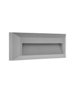 ΑΠΛΙΚΑ ΤΟΙΧΟΥ LED SLIM 2W IP65 220-240V 3CCT 230X80X27mm  PRO ΓΚΡΙ ARTE ILLUMINA Eurolamp 145-52082
