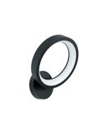 Eglo Marghera-Z Μοντέρνο Φωτιστικό Τοίχου με Ενσωματωμένο LED RGBW σε Μαύρο Χρώμα Πλάτους 20cm 900069