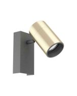 Eglo Cumaribo Μονό Σποτ με Ντουί GU10 σε Χρυσό Χρώμα 390082