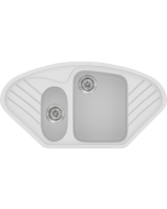 Sanitec Νεροχύτης 302 Classic 96×51 302-00-White