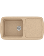 Sanitec Νεροχύτης 306 Classic 96×51 306-10-Granite-Beige