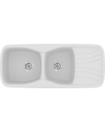 Sanitec Νεροχύτης 311 Classic 120×51 311-00-White