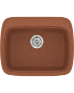 Sanitec Νεροχύτης 313 Classic 58×50 313-20-Granite-Terracota