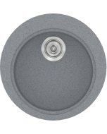 Sanitec Νεροχύτης 316 Classic 48×48 316-17-Metallic-Silver