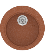 Sanitec Νεροχύτης 316 Classic 48×48 316-20-Granite-Terracota