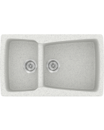 Sanitec Νεροχύτης 320 Classic 79×50 320-01-Granite-White