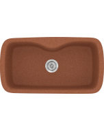 Sanitec Νεροχύτης 321 Classic 83×51 321-20-Granite-Terracota