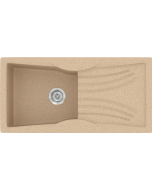 Sanitec Νεροχύτης 328 Classic 99×51 328-10-Granite-Beige