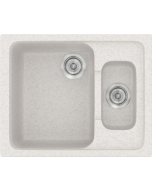 Sanitec Νεροχύτης 330 Classic 62×51 330-14-Metallic-Ice