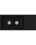 Sanitec Νεροχύτης 332 Classic 115×50 332-22-Metallic-Space