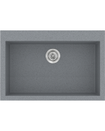 Sanitec Νεροχύτης 338 Classic 70×50 338-17-Metallic-Silver