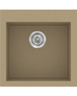 Sanitec Νεροχύτης 339 Classic 50×50 339-15-Metallic-Cream