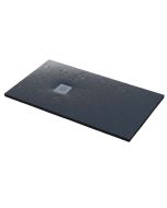 Sanitec A410 Ντουζιέρα Flat Stone Karisto 110×90 | Ανάγλυφη Α410-28-Anthracite