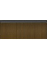 Sanitec SPA Como 4590-darkbrown-anthracite-matte