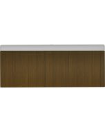 Sanitec SPA Como 4590-darkbrown-white-matte