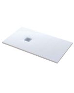 Sanitec A215 Ντουζιέρα Flat Stone 130×80 A215G-00-White