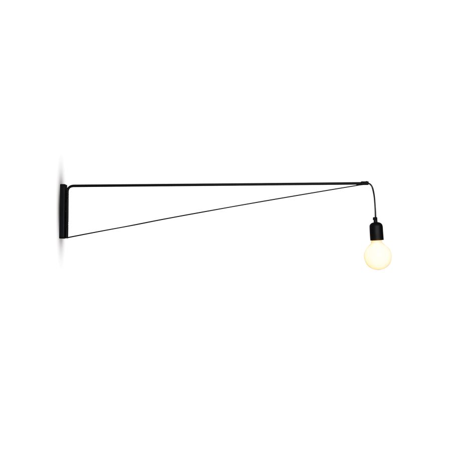 HL-3562-1 NINA BLACK WALL LAMP HOMELIGHTING 77-3974