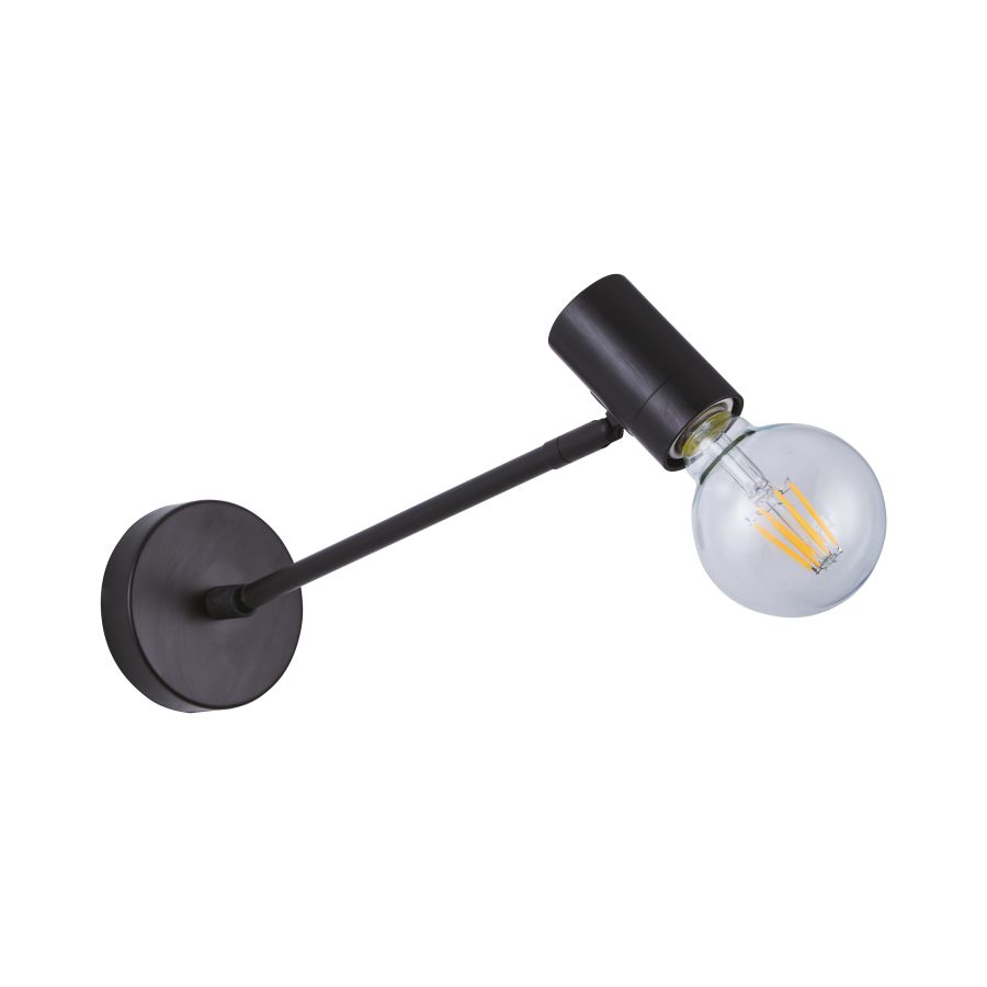 SE21-BL-22 ADEPT BLACK WALL LAMP B3 HOMELIGHTING 77-8274