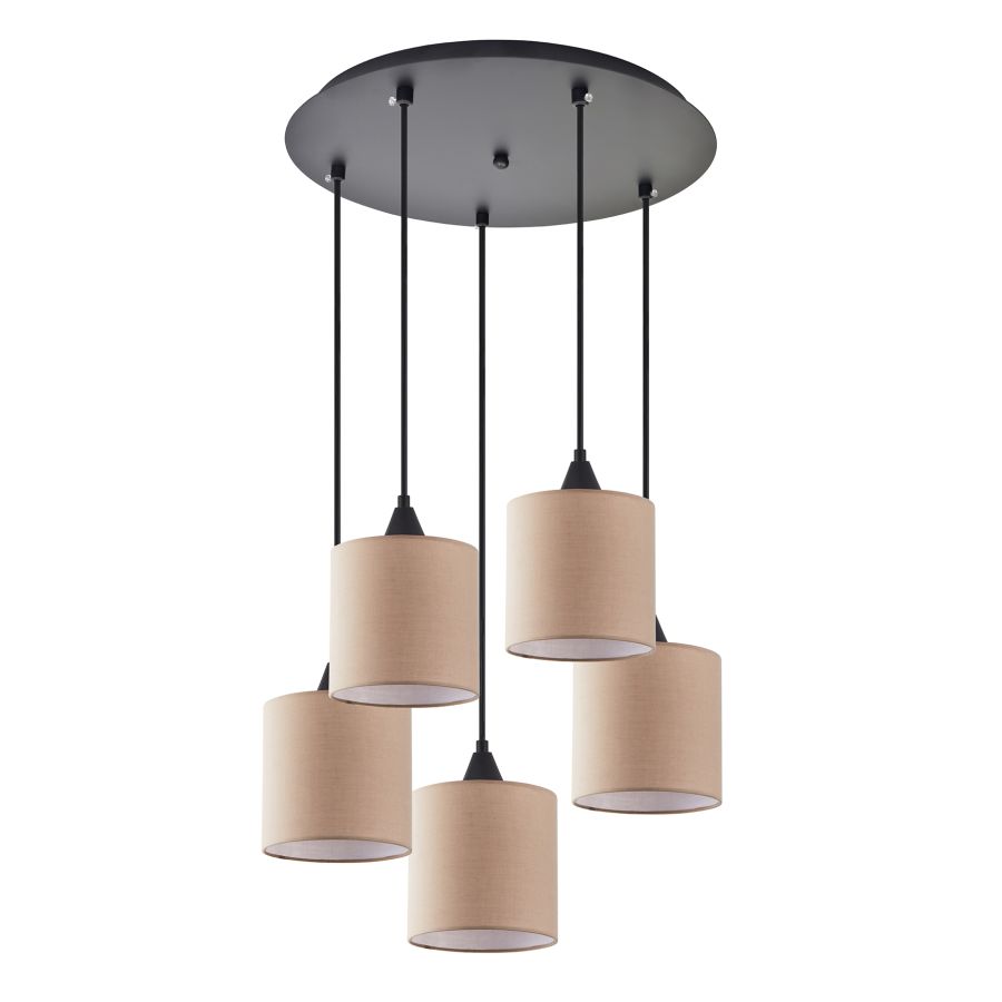 SE21-BL-B10-BL5-SH3 ADEPT PENDANT Brown Shade Pendant+ HOMELIGHTING 77-9029