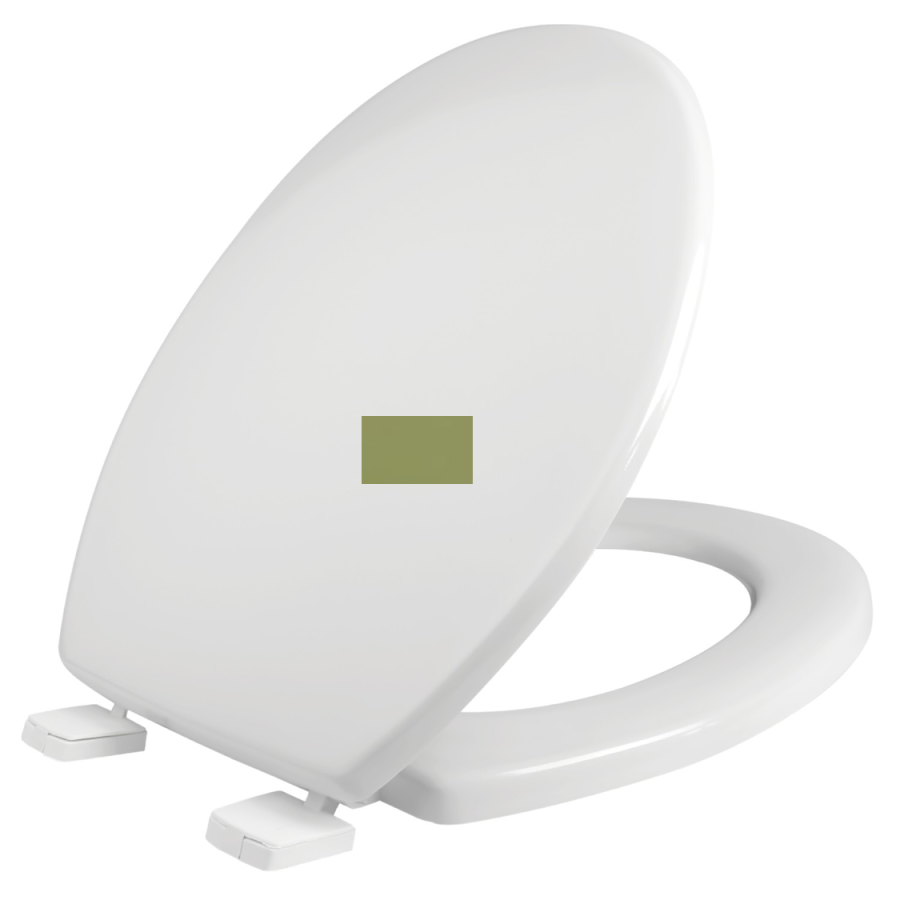 Κάλυμμα Λεκάνης WC ΜΠΑΧΑΜΑ Β.Τ 43,5-44,5x37cm Βακελιτικό Λαδί Elvit 0012-Ladi