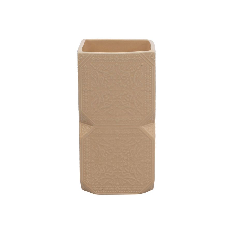 Ποτηροθήκη Επικαθήμενη Πήλινη  Μπεζ Estia Home Art Feng Shui 02-11468