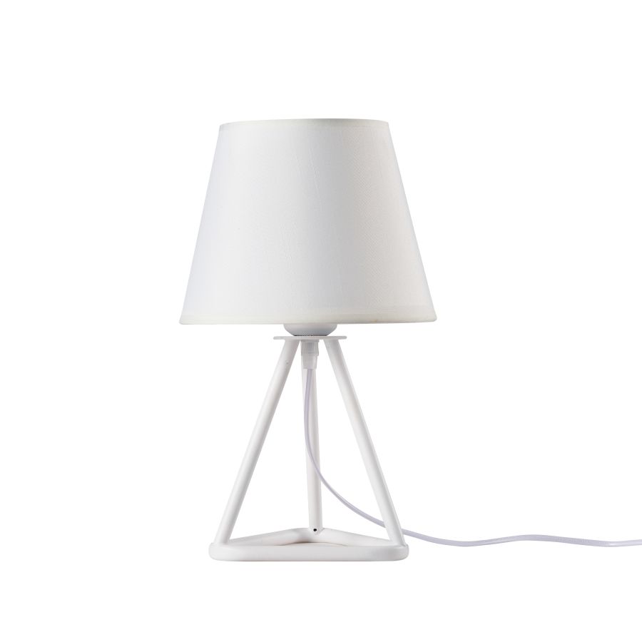 TLC 6004 WH ΠΟΡΤΑΤΙΦ ΜΕΤΑΛΛΙΚΟ ΑΣΠΡΟ  ΜΕ ΚΑΠΕΛΟ 1xE-27 ARlight 0224134