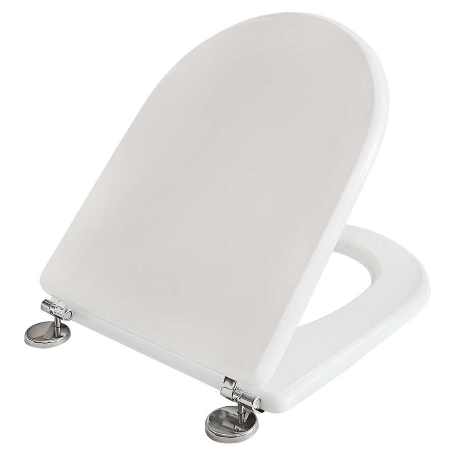 Κάλυμμα Λεκάνης Λευκό Βακελιτικό 40-46x34,5x22-33cm Duravit Stark 3 Elvit 0322