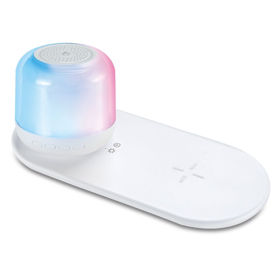SMC 9007 ΠΟΡΤΑΤΙΦ ΑΣΥΡΜΑΤΟ - RGB - DIMMER - TOUCH - ΗΧΕΙΟ BLUETOOTH - ΦΟΡΤΙΣΤΗΣ ΚΙΝΗΤΟΥ** ARlight 0344012