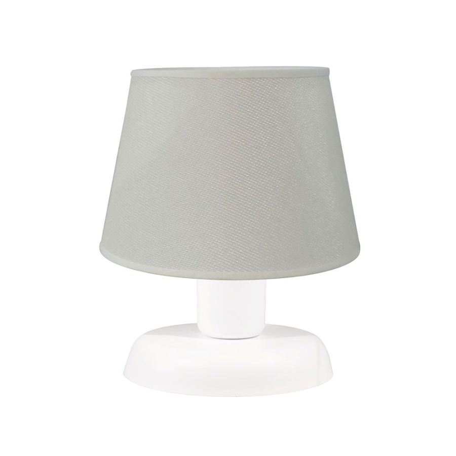 ΠΟΡΤΑΤΙΦ ΚΩΝΙΚΟ ΑΜΠΑΖΟΥΡ TL-08 Ø20 WH/KΡEM Ε/27 Heronia 09-0192