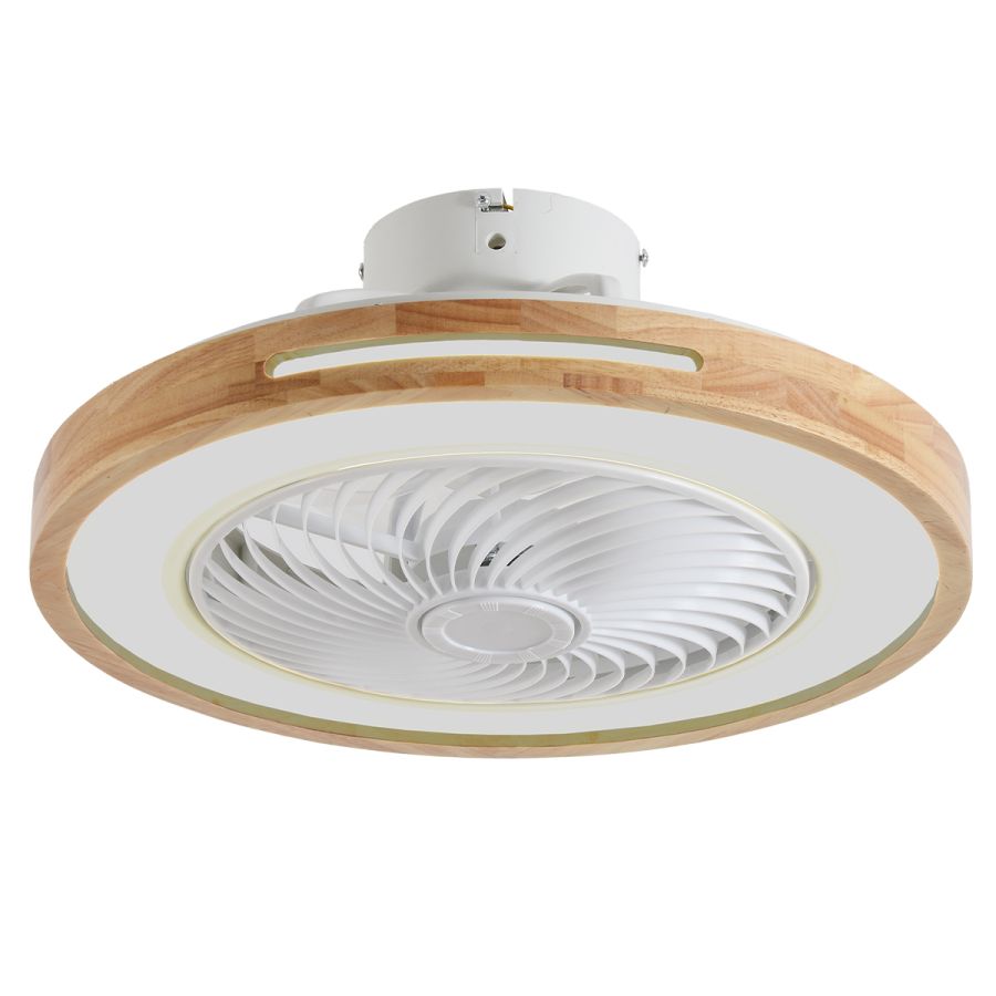 it-Lighting Zephyr 36W 3CCT LED Fan Light in Wood Color 101000940