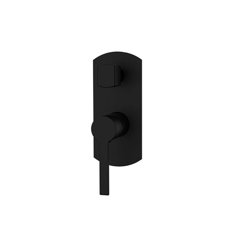 Orabella Elegance Black matt - Μπαταρία λουτρού, εντοιχισμού 2 σημείων 10219