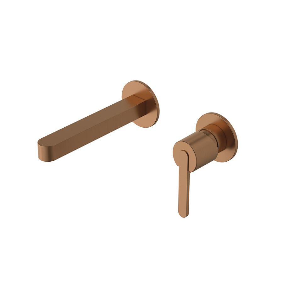 Orabella Marea Rose gold - Μπαταρία νιπτήρος, εντοιχισμού 2 οπών 10415