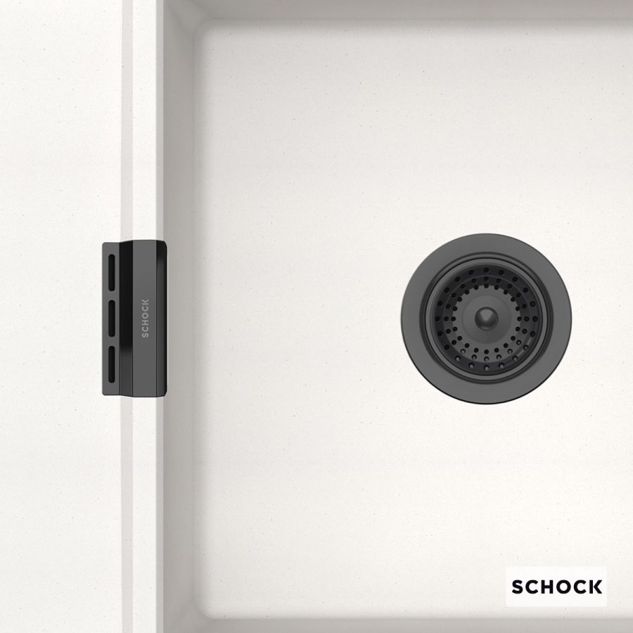 Βαλβιδα με Υπερχείλιση για Νεροχύτη Γραντίτη 15100, 15180, Gunmetal 629384-411