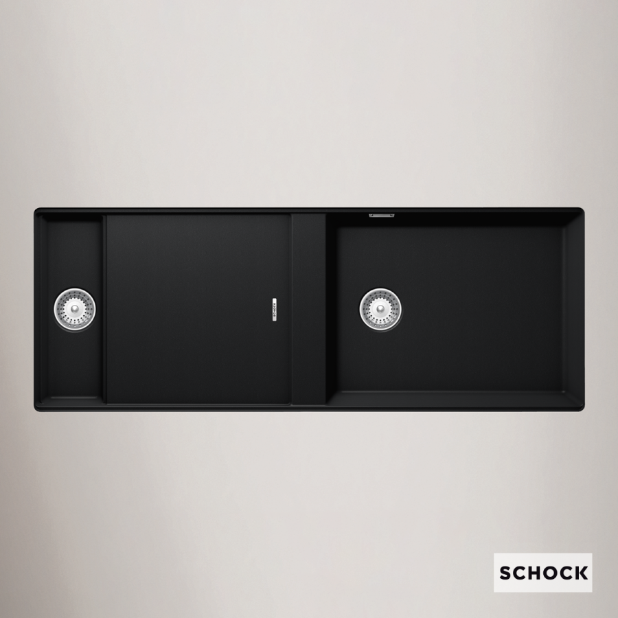 Νεροχύτης Κουζίνας Γρανίτη Prepstation Υποκαθήμενος 114x46 Schock Cristadur Puro Granite  81500U-1402