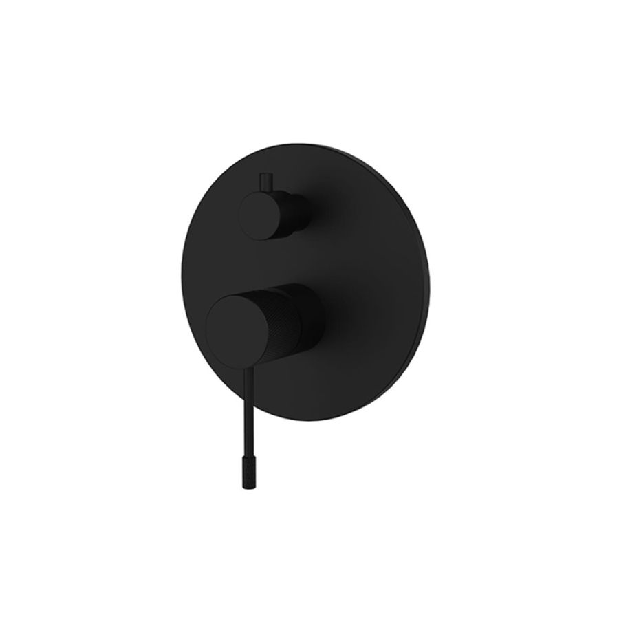Orabella Terra Black matt - Μπαταρία λουτρού, εντοιχισμού 2 σημείων 10188