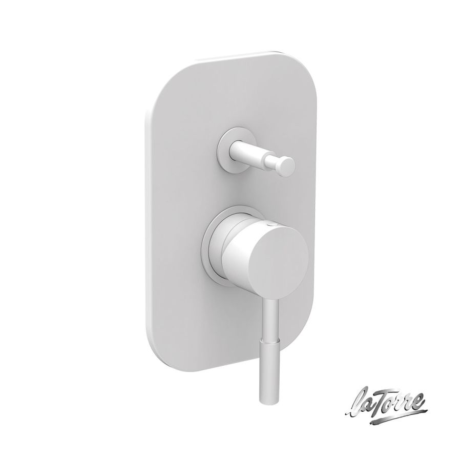 Μίκτης Εντοιχισμού 2 Εξόδων, Τech La Torre White Matt 12050R-300