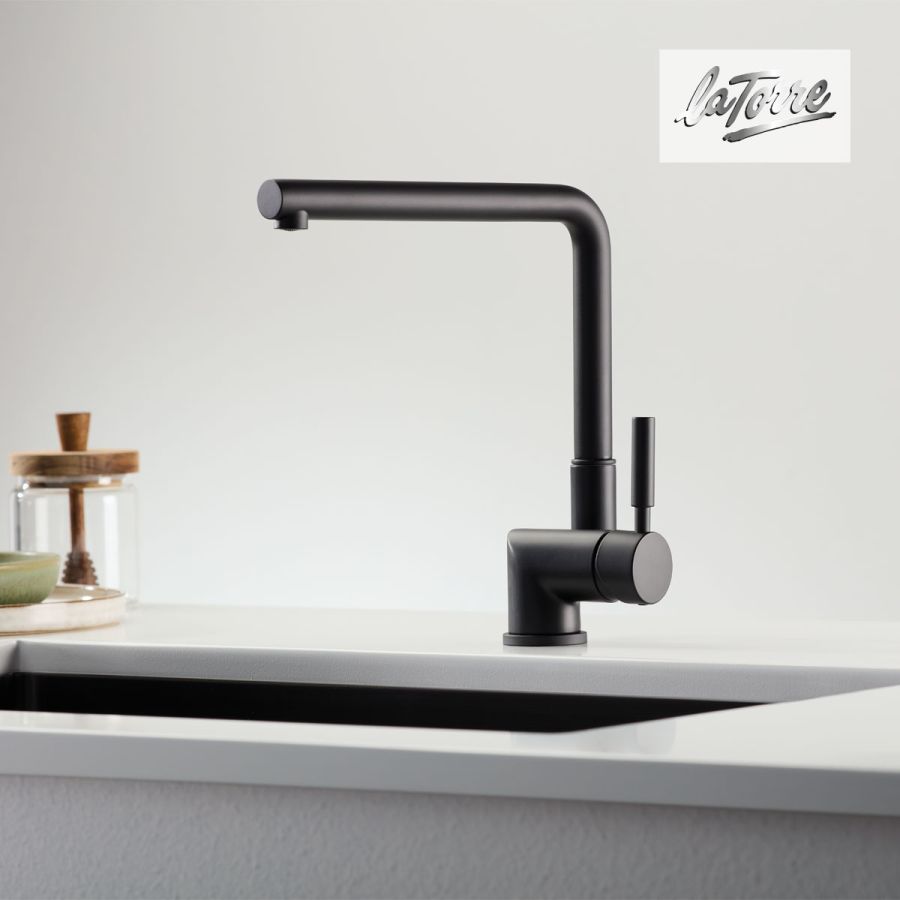 ΜΠΑΤ.ΝΕΡΟΧ.ΠΑΡΑΘ. TECH LA TORRE BLACK MATT 12115-400