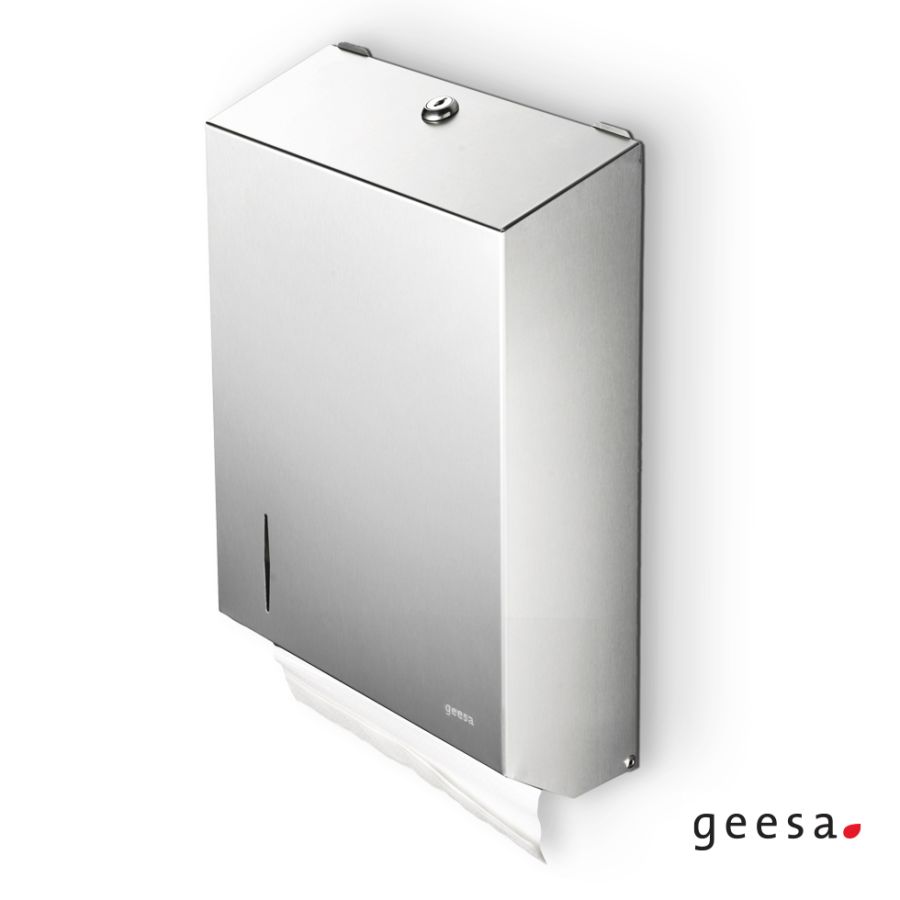 Θήκη  Χειροπετσετών επίτοιχη, Geesa Inox 1231-110
