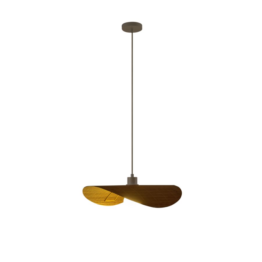 ΦΩΤΙΣΤΙΚΟ ΚΡΕΜΑΣΤΟ BAMBOO ΜΟΝΟΦΩΤΟ 1XE27 Max 15W 450.5x420x1950 mm ΦΥΣΙΚΟ ΞΥΛΟ ARTE ILLUMINA SUDE Eurolamp 144-33125