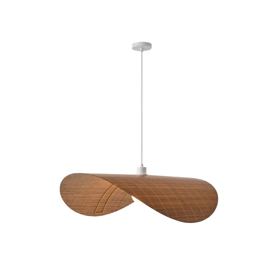 ΦΩΤΙΣΤΙΚΟ ΚΡΕΜΑΣΤΟ BAMBOO ΜΟΝΟΦΩΤΟ 1XE27 Max 15W 800x660x2050mm ΦΥΣΙΚΟ ΞΥΛΟ ARTE ILLUMINA SUDE Eurolamp 144-33126