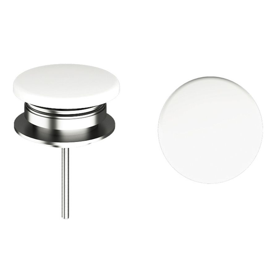 Βαλβίδα διαιρούμενη με κεραμική κεφαλή - White glossy 15148