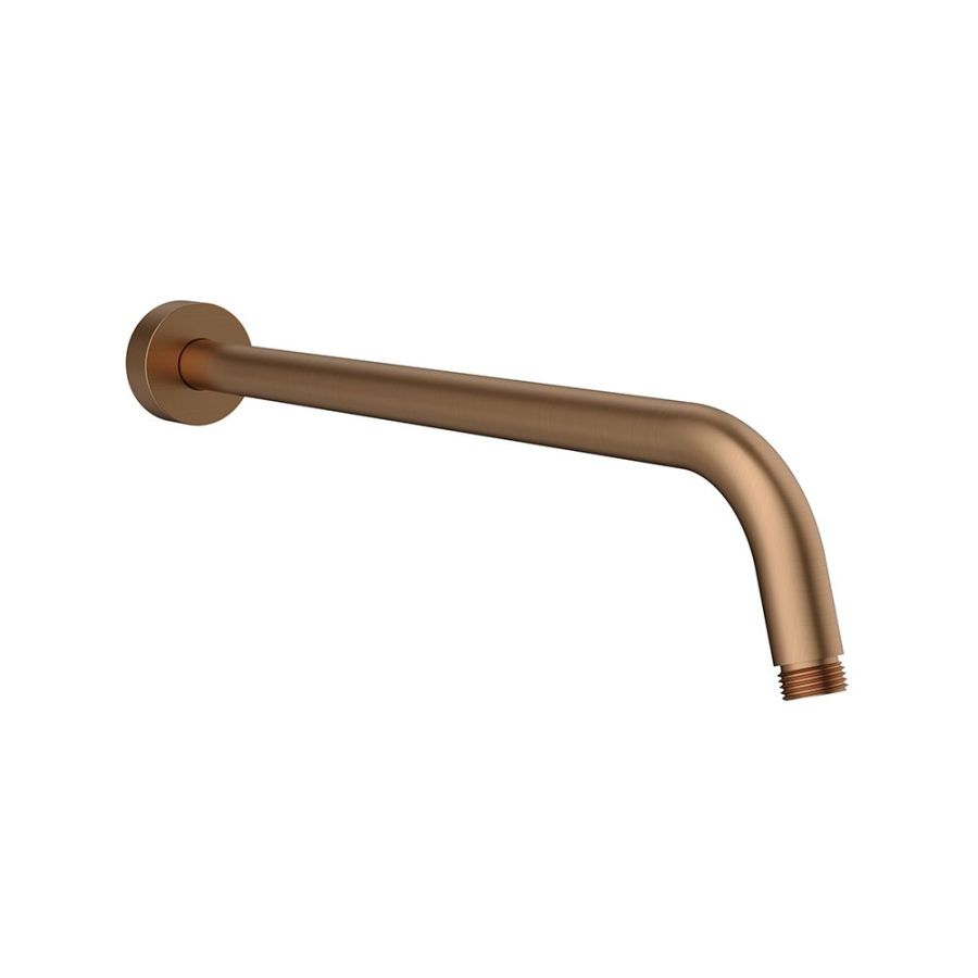 Βραχίονας Ντουζ Στρόγγυλος 40 cm -Brushed Rose Gold 15313