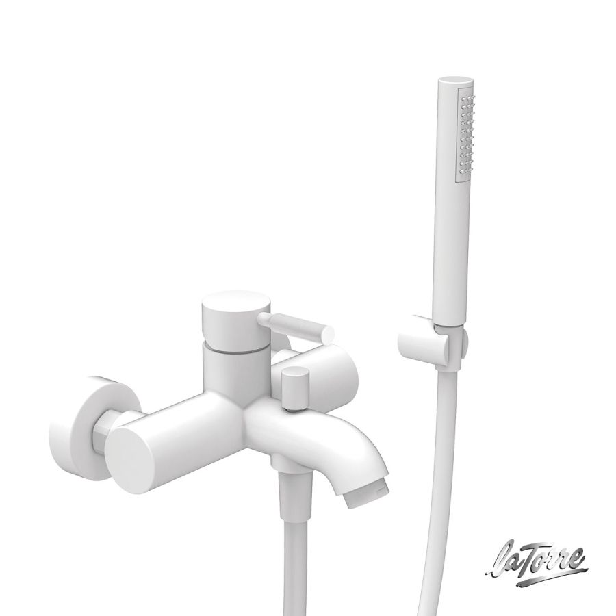 Μπαταρία Λουτρού, Τech La Torre White Matt 12019-300