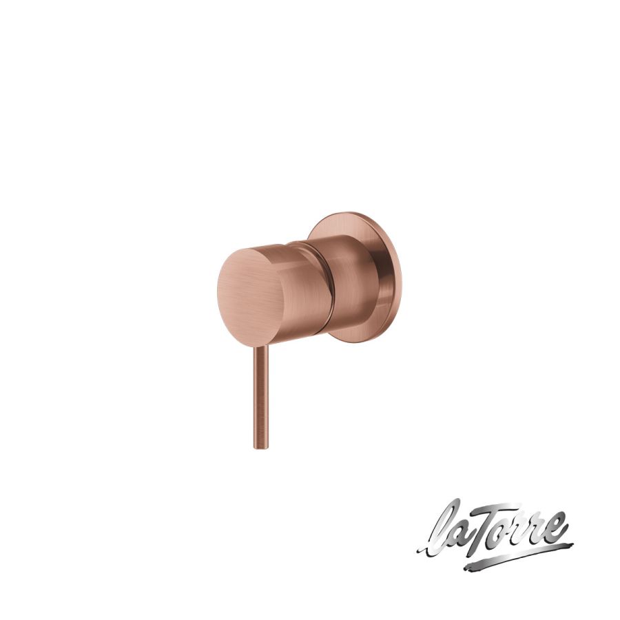 Μίκτης Εντοιχισμού 1 Εξόδου Elle316 La Torre Inox PVD Rose-Gold 35300-811