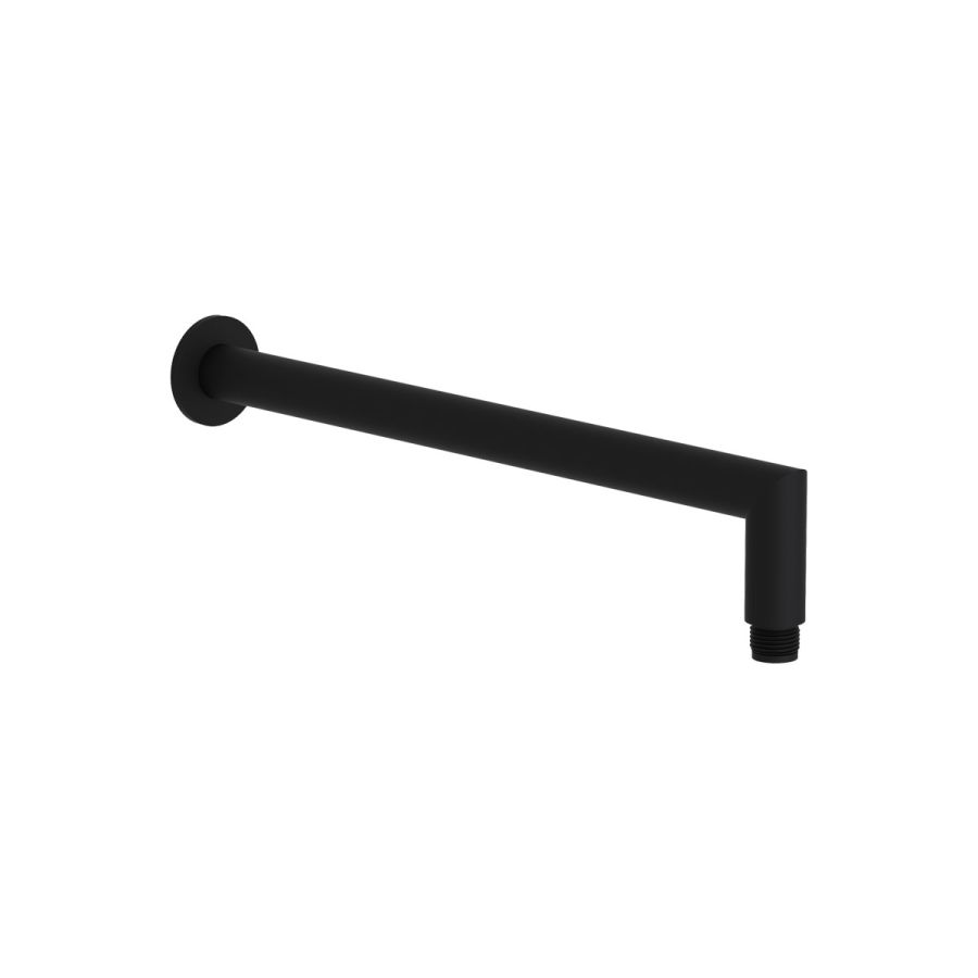 Βραχίονας Τοίχου Στρογγυλός 35εκ., Eurorama Black Matt R50809-400